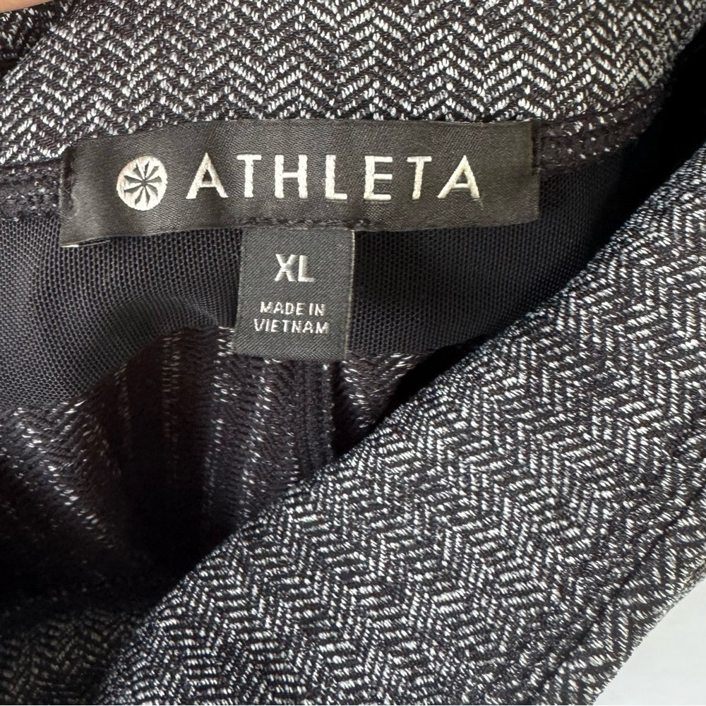 Athleta Delancey Herringbone Grey Legging XL - Picture 4 of 7